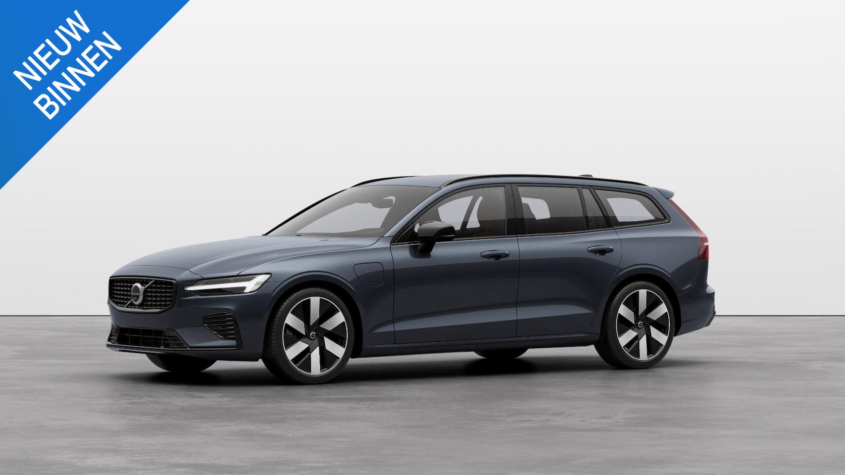 Volvo V60 - T6 PLUG-IN HYBRID AWD PLUS DARK -GEVENT.LEDER|360°CAM|ADAP.CRUISE|KEYLESS|VERW.VOORRUIT|19 - AutoWereld.nl