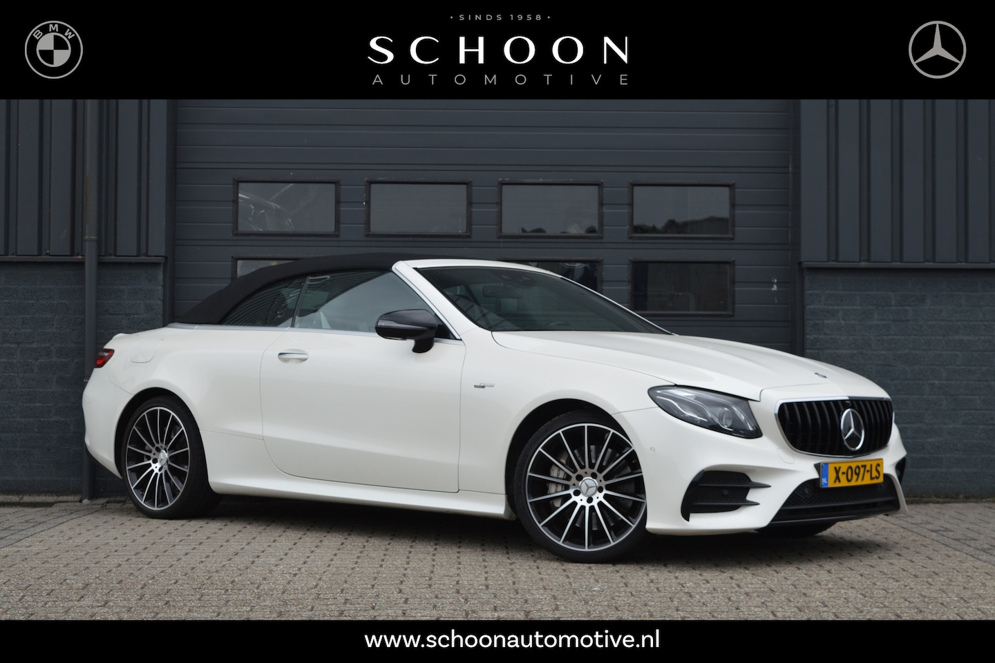 Mercedes-Benz E-klasse Cabrio - AMG 53 4MATIC Premium Plus | ACC | 360 CAM | BURMESTER | MASSAGE STOELEN | - AutoWereld.nl