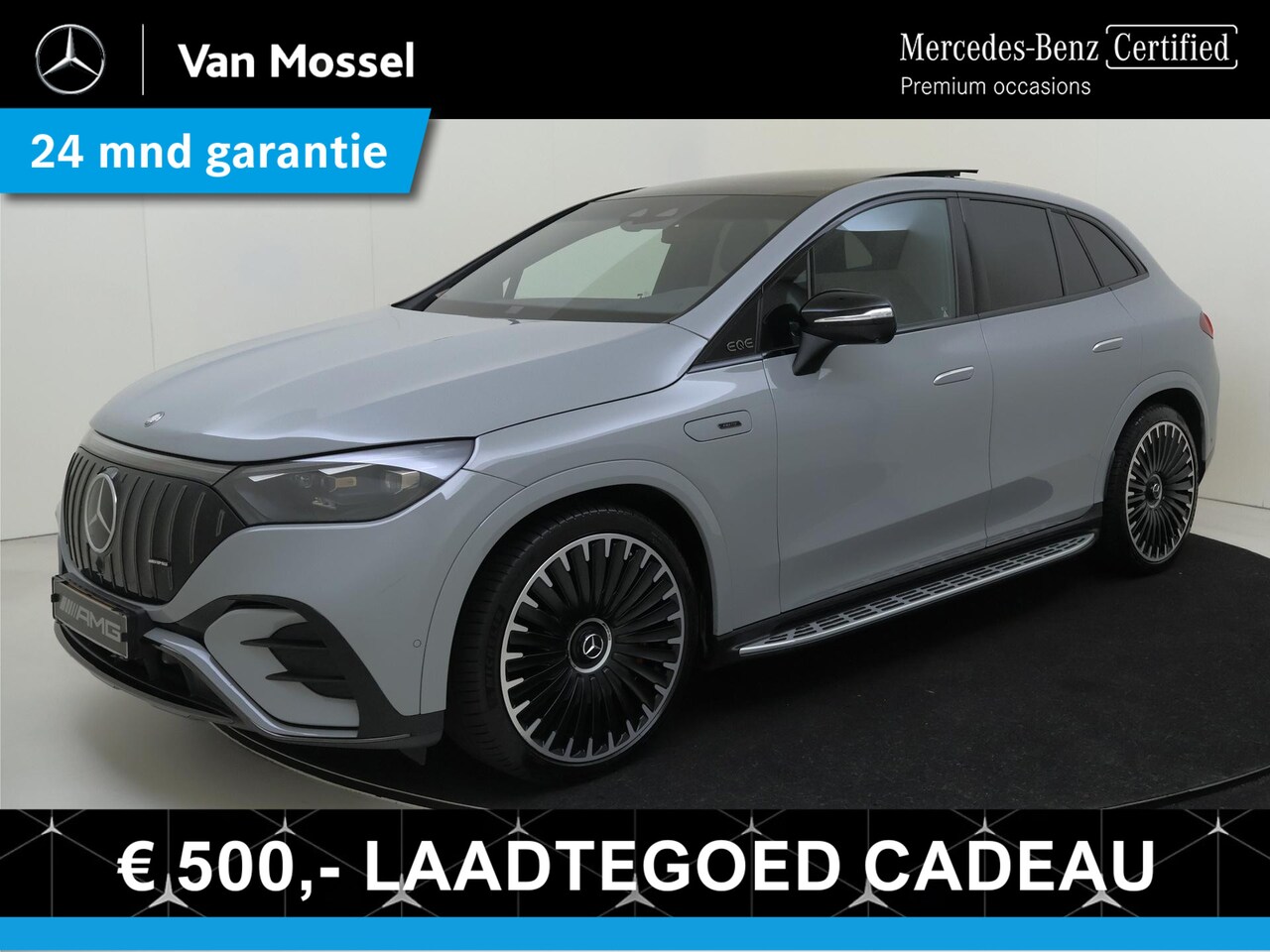 Mercedes-Benz EQE SUV - AMG 43 4MATIC 91 kWh 476PK /Keramisch /Hyperscreen /Achterasbesturing /22 Inch /AIRMATIC / - AutoWereld.nl