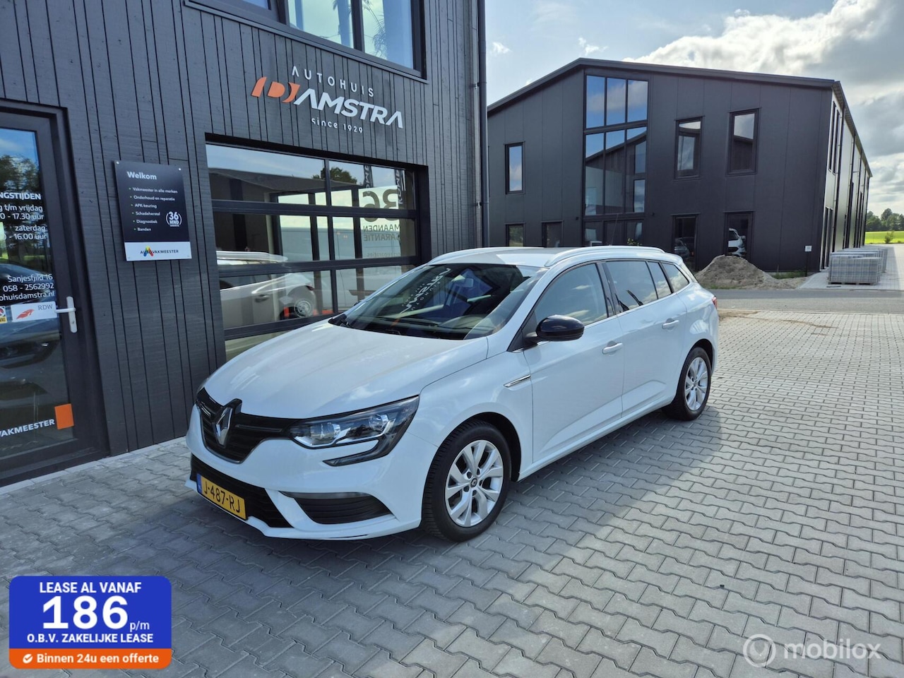 Renault Mégane Estate - 1.3 TCe Limited|Airco|Cruise|Trekhaak|Navi| - AutoWereld.nl