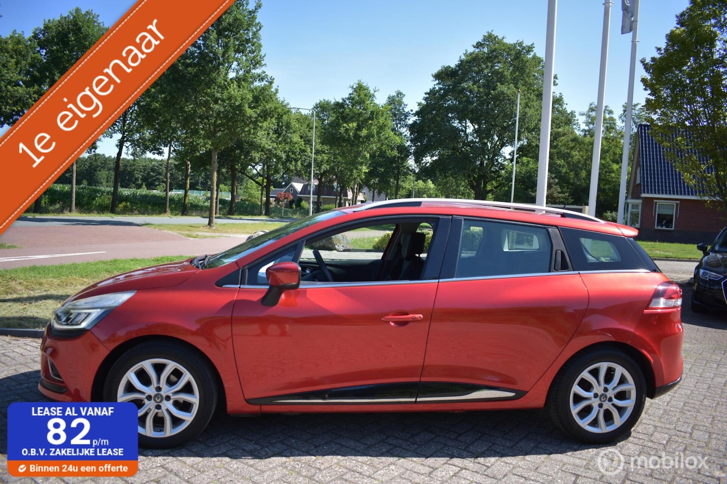 Renault Clio Estate - 0.9 TCe Intens 2017|Clima|Leder|LED|Navi - AutoWereld.nl