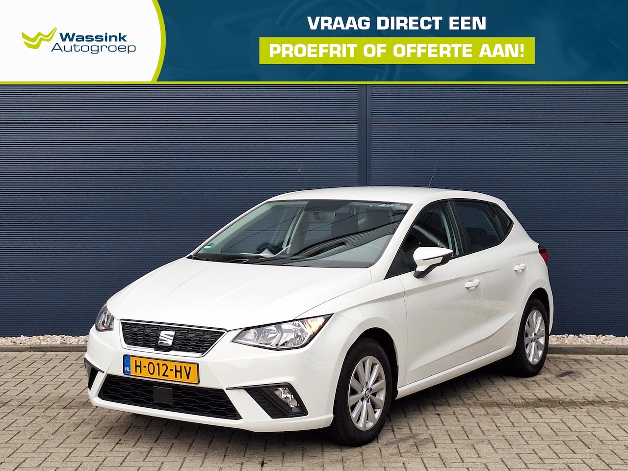 SEAT Ibiza - 1.0 MPI 80pk Reference | Cruise Control | Airco | Bluetooth | Camera - AutoWereld.nl
