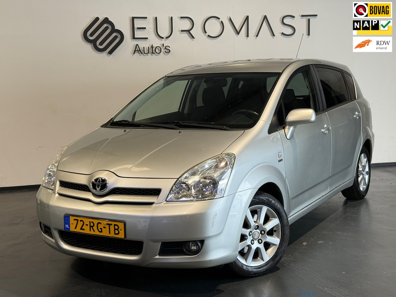 Toyota Corolla Verso - 1.8 VVT-i Luna Airco Cruise Android Nieuwe Apk - AutoWereld.nl