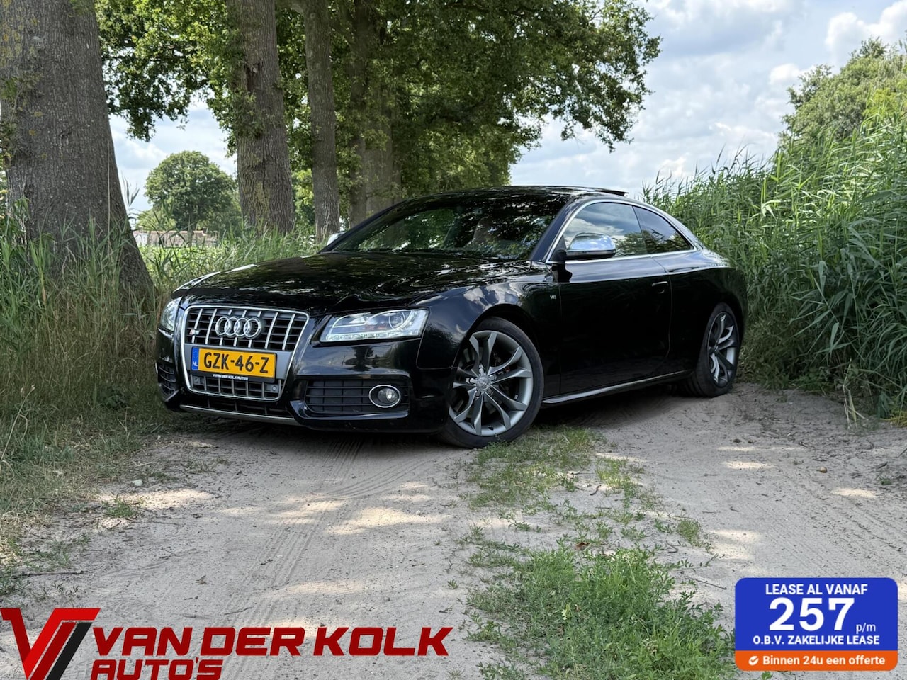 Audi S5 - 4.2 FSI S5 S-Line Panorama Leder Navi Cruise LED - AutoWereld.nl