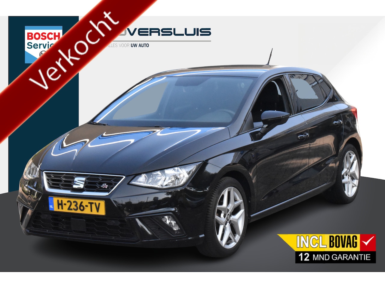 SEAT Ibiza - 1.0 TSI FR Business Intense 1e Eigenaar | Navigatie | Camera | Carplay | 12 mnd BOVAG gara - AutoWereld.nl