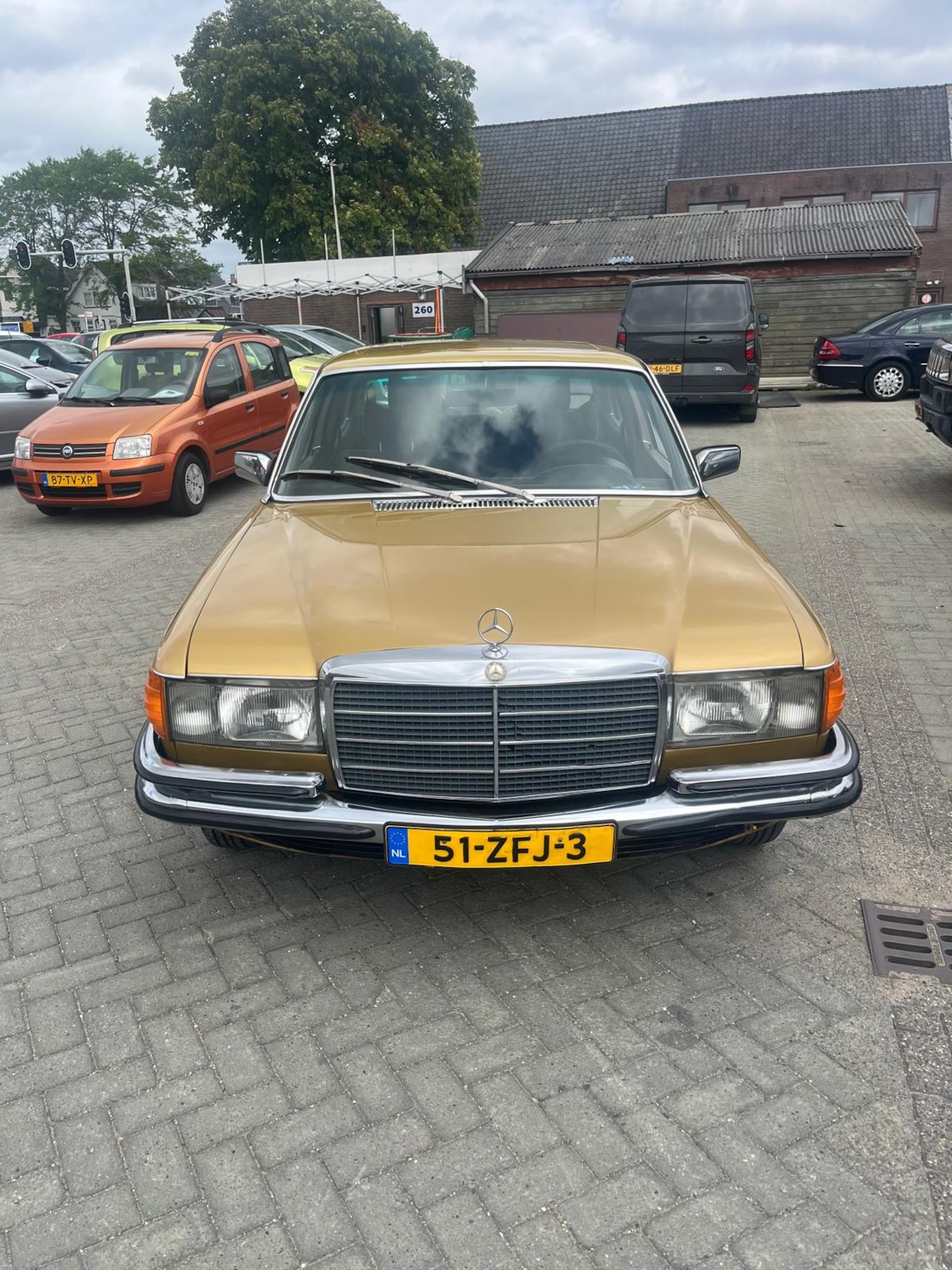 Mercedes-Benz S-klasse - Lang 280 SEL standkachel airco fotos volgen - AutoWereld.nl