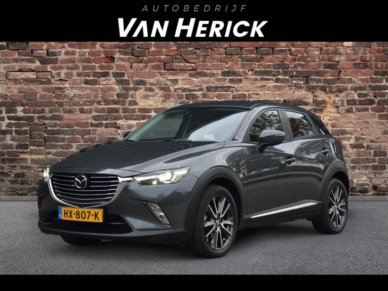 Mazda CX-3 - 2.0 SkyActiv-G 120 GT-M | Leder | Cruise | Navi | NAP - AutoWereld.nl