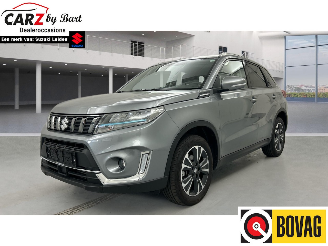 Suzuki Vitara - 1.4 BOOSTERJET STYLE SMART HYBRID Open dak | Alcantara | Dodehoeksensoren - AutoWereld.nl