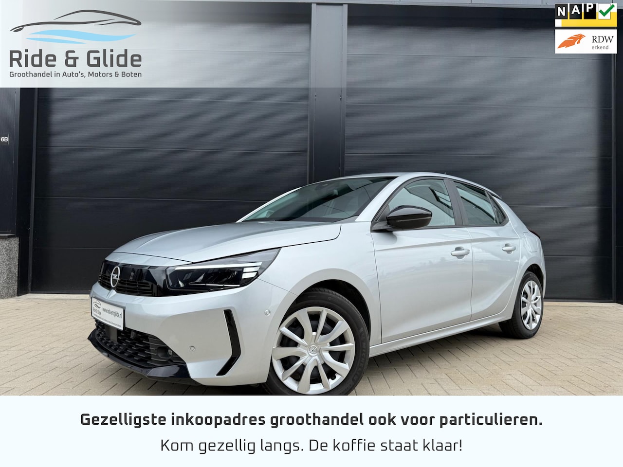 Opel Corsa - 1.2 turbo 2024 11dkm camera airco garantie btw - AutoWereld.nl