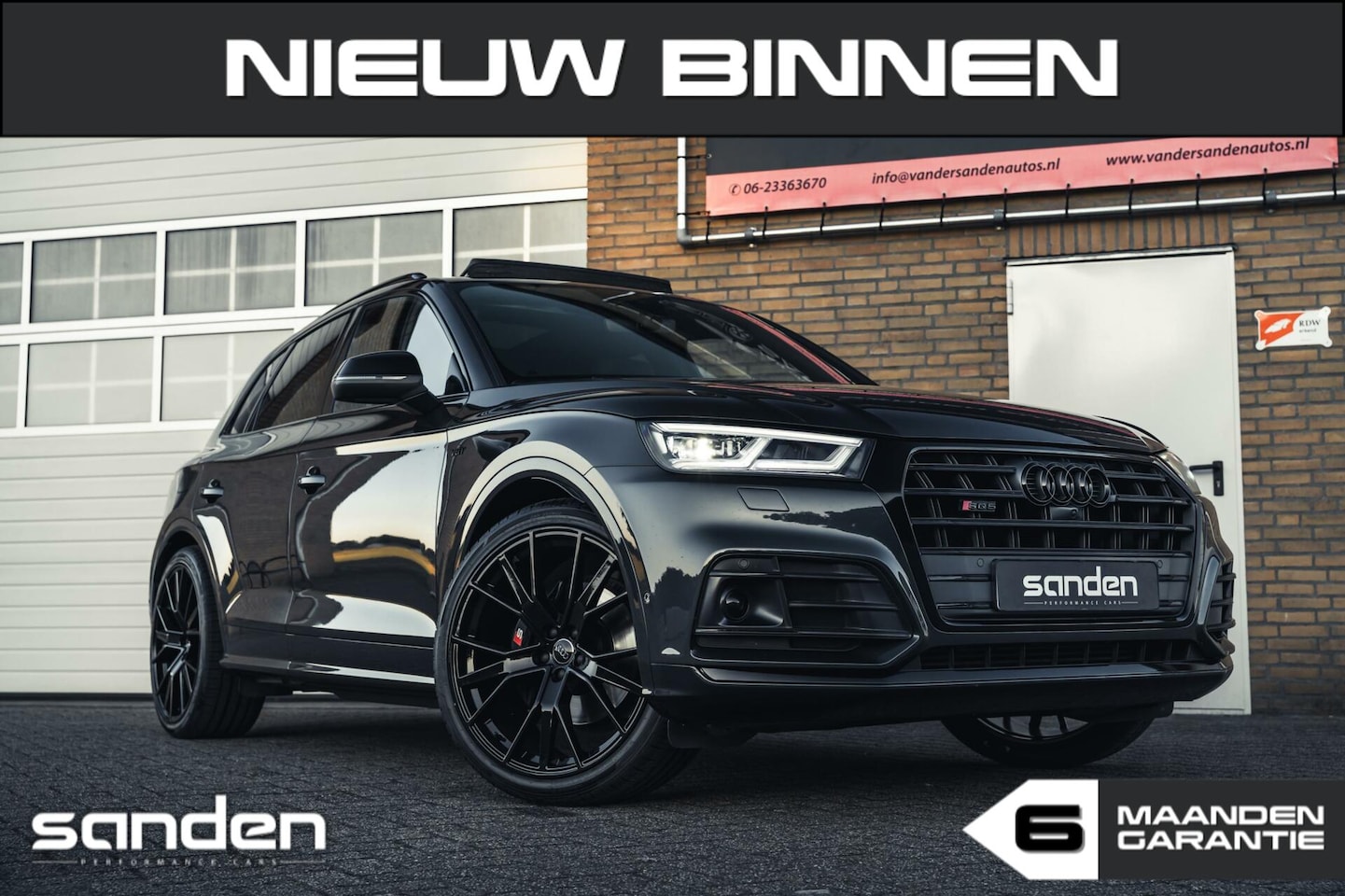 Audi SQ5 - 3.0 TFSI Quattro|2019|Keyless|Pano|360cam|22inch| - AutoWereld.nl