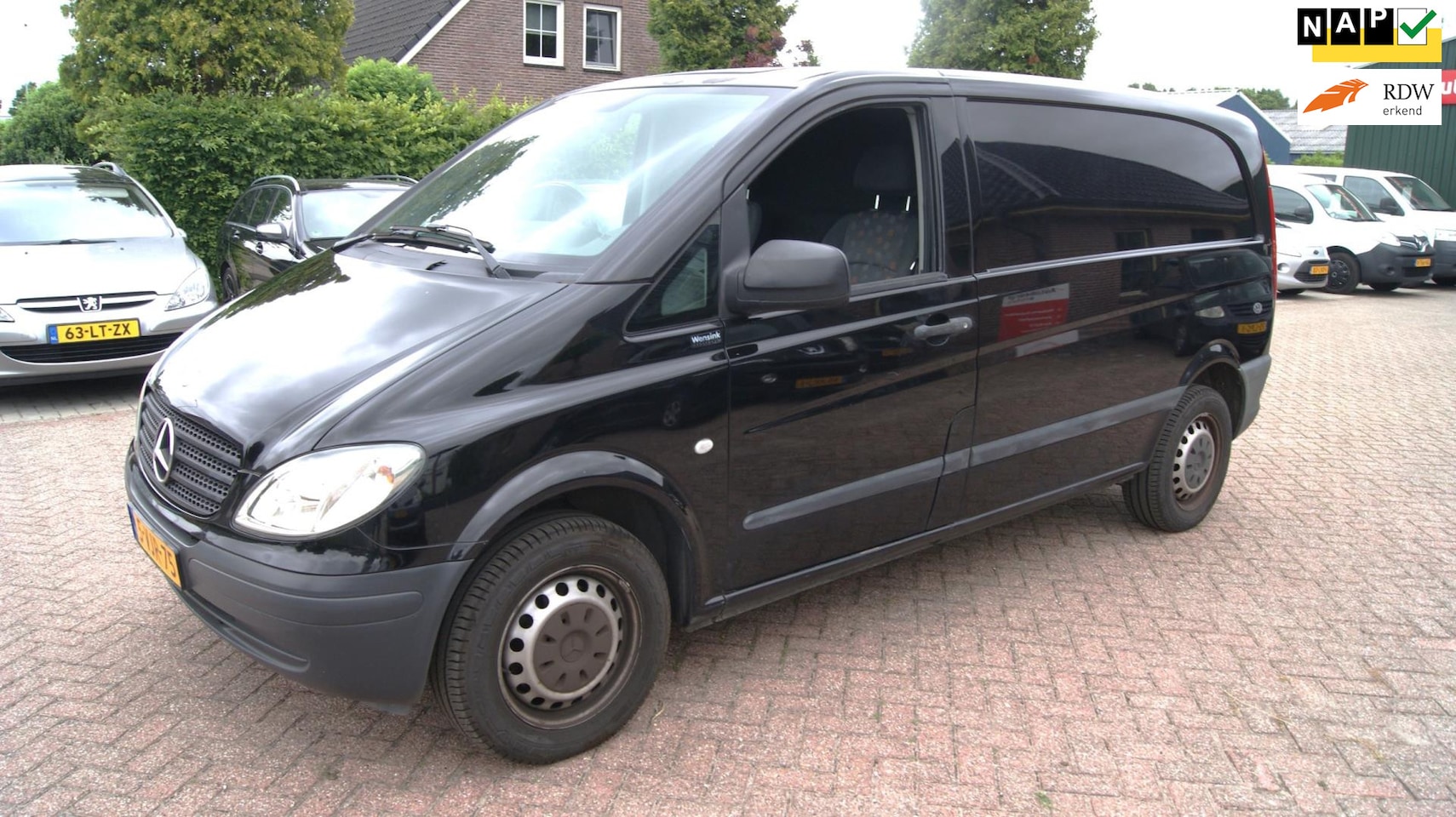 Mercedes-Benz Vito - 109 CDI 320 Lang HD Amigo NAP/airco/cruise/trekhaak **MARGE** - AutoWereld.nl
