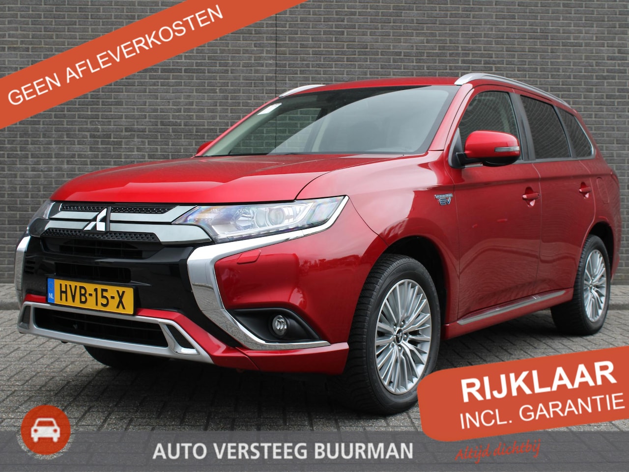 Mitsubishi Outlander - 2.4 PHEV Intense+ Cruise/Climate control, Apple carplay/Android auto, Camera, Stoelverwarm - AutoWereld.nl