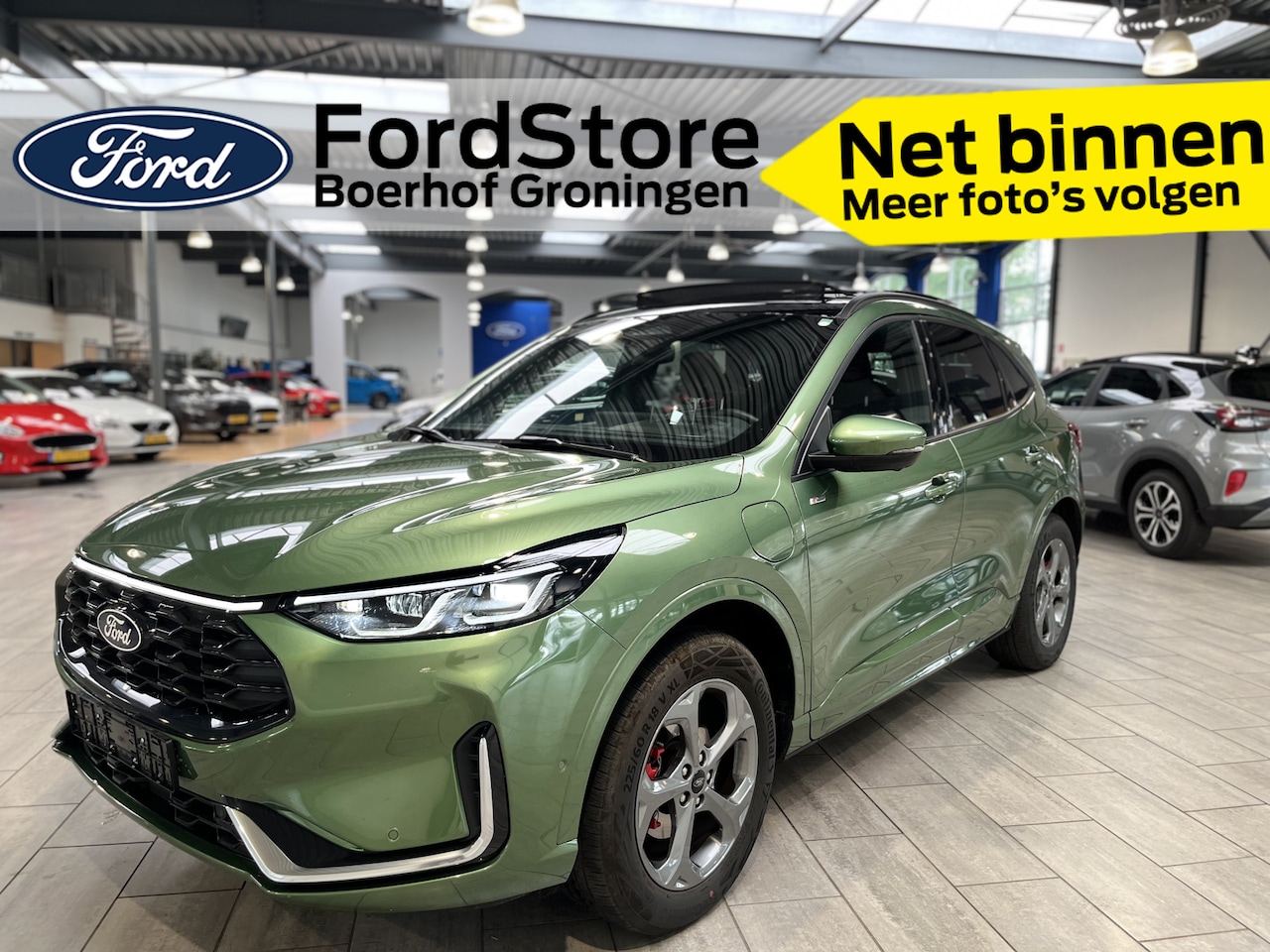 Ford Kuga - 2.5 PHEV ST-Line X NW Model I AGR stoelen I Pano I Techn pack I Adapt Cruise I Trekhaak I - AutoWereld.nl
