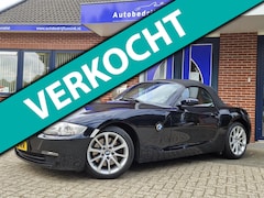 BMW Z4 Roadster - 3.0si Exclusieve M-Sporteditie Carbon Zwart /New England Imola Red M-Sportonderstel M-Stoe