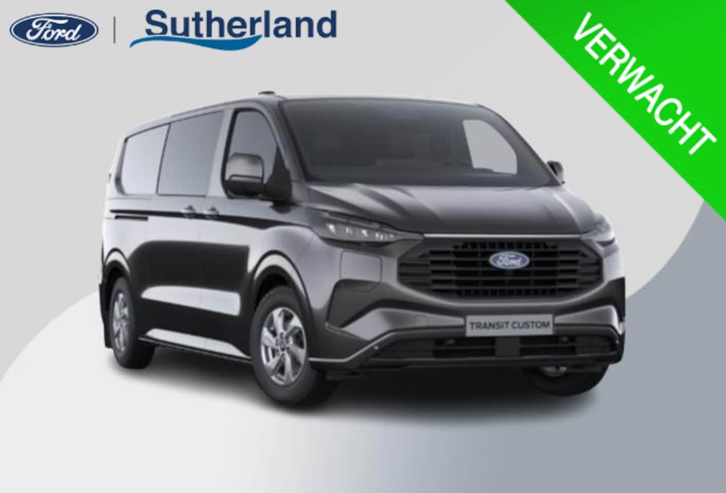 Ford Transit Custom - 320 2.5 PHEV L2H1 Limited DC 233pk | Dubbele Cabine | Dubbele zijschuifdeur | 12-weg verst - AutoWereld.nl