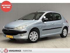 Peugeot 206 - 1.4 X-line/ AIRCO/ 5-DRS/ Radio-CD/ Elek.Pakket/ Stuurbekr/ Airbags/ Deelbare Achterbank