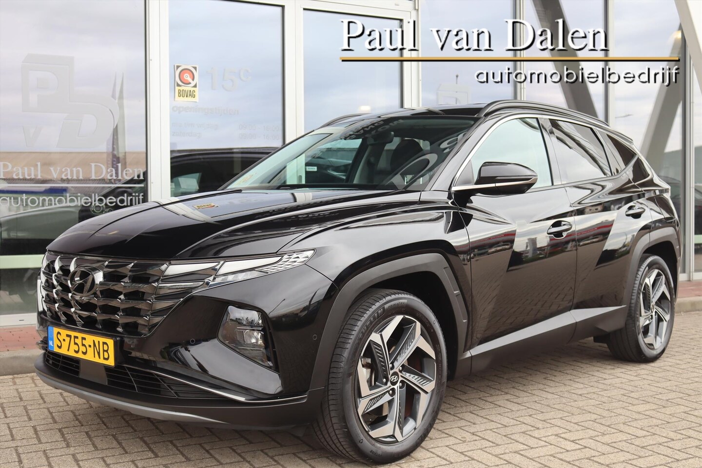 Hyundai Tucson - 1.6 T-GDi HEV 230PK AUTOMAAT PREMIUM 1e Eigenaar | NL Auto | Leer | Navi | Carplay | Krell - AutoWereld.nl