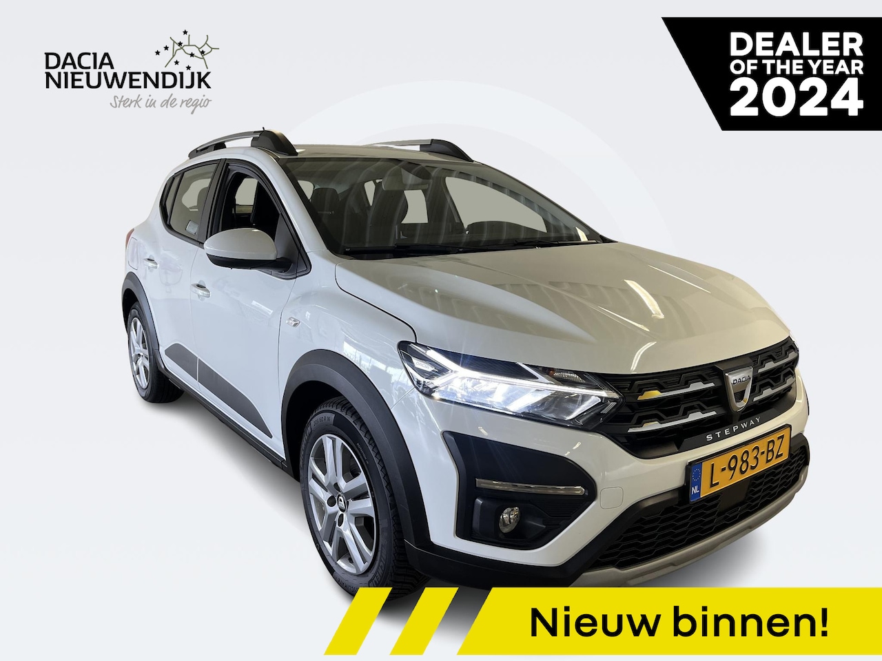Dacia Sandero Stepway - 1.0 TCe 90 Comfort TREKHAAK / APPLE AUTO ANDROID CARPLAY / CLIMATE CONTROLE / CRUISE CONTR - AutoWereld.nl