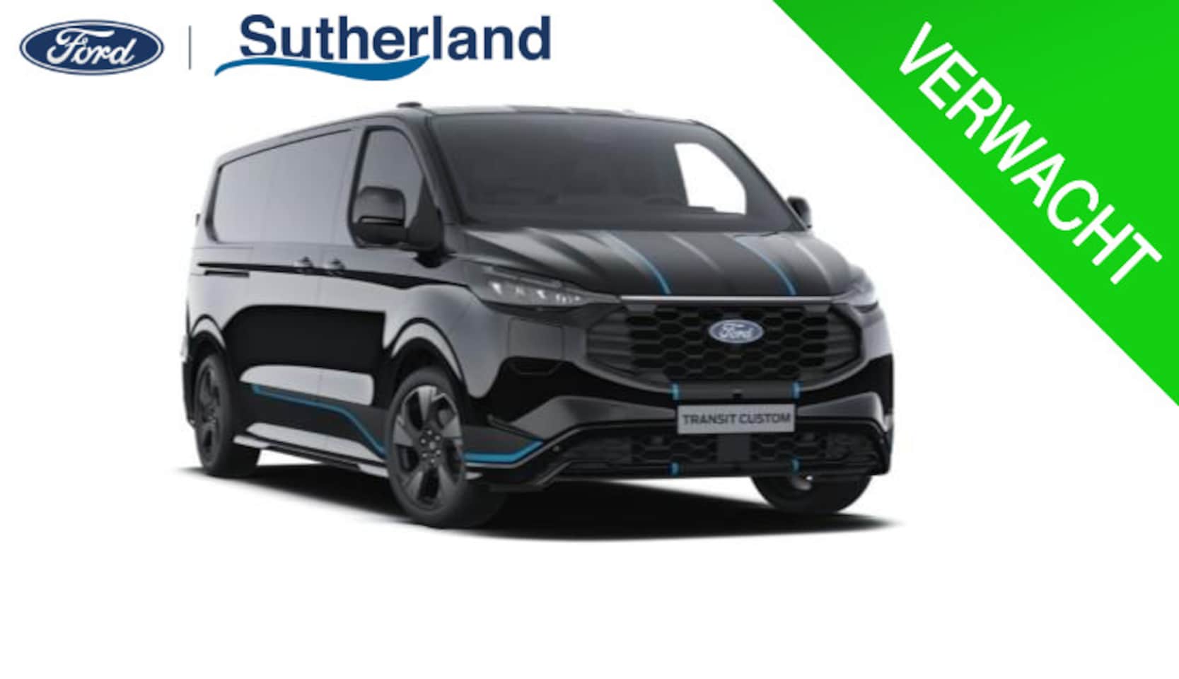 Ford Transit Custom - 320 2.5 PHEV L2H1 Sport 233pk | Inklapbare trekhaak | 19 inch lichtmetalen Sport velgen (m - AutoWereld.nl