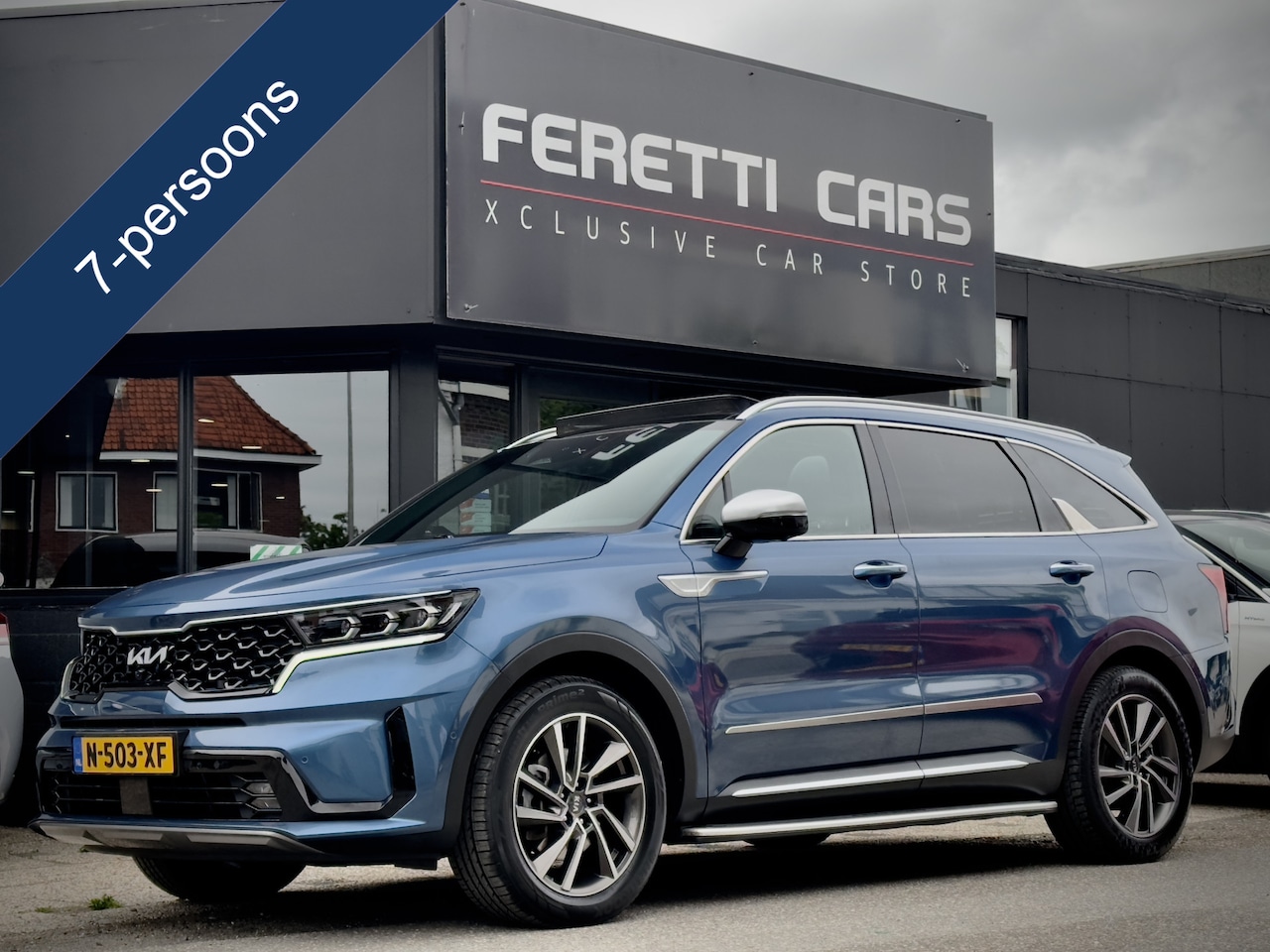 Kia Sorento - 1.6 T-GDI AUT6 PLUG-IN HYBRID 4WD EXECUTIVE-LINE 7PERS PANODAK DESIGNO-LEDER NAVI CAMERA H - AutoWereld.nl