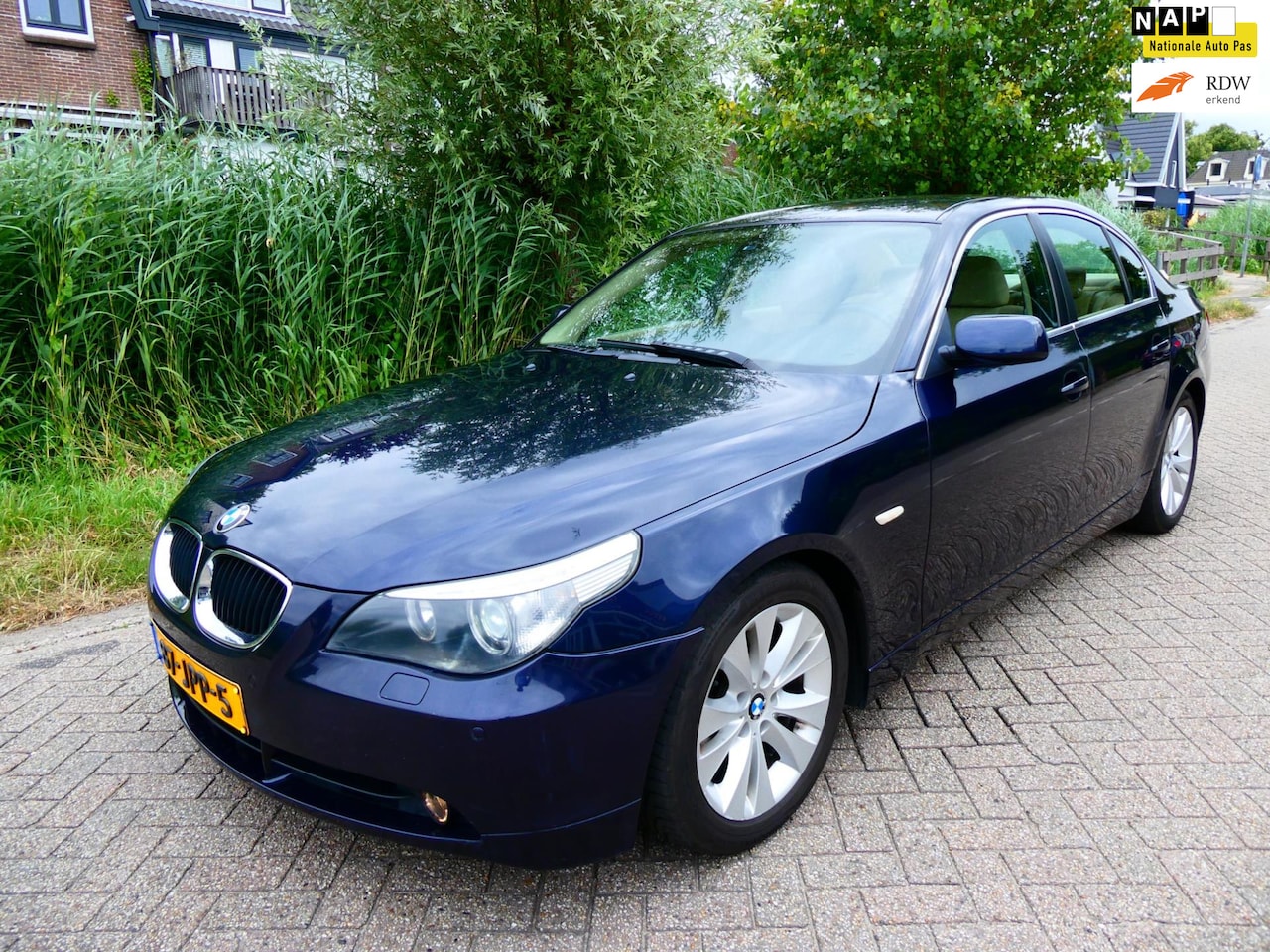 BMW 5-serie - 530i Executive 231pk Aut. Clima Leder Navi Youngtimer - AutoWereld.nl