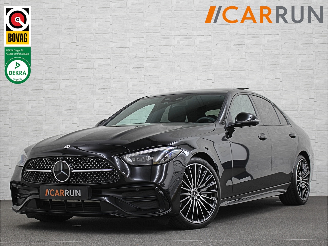Mercedes-Benz C-klasse - 300 Benzine 4MATIC AMG-Line | 360 Camera | Panorama | ACC | 19'' | Digital-LED | Night-Pak - AutoWereld.nl