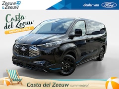 Ford E-Transit Cust. - 320 L1H1 Sport 65 kWh DC | Dubbele Cabine | Nieuw| Uit voorraad leverbaar | Dubbele schuif