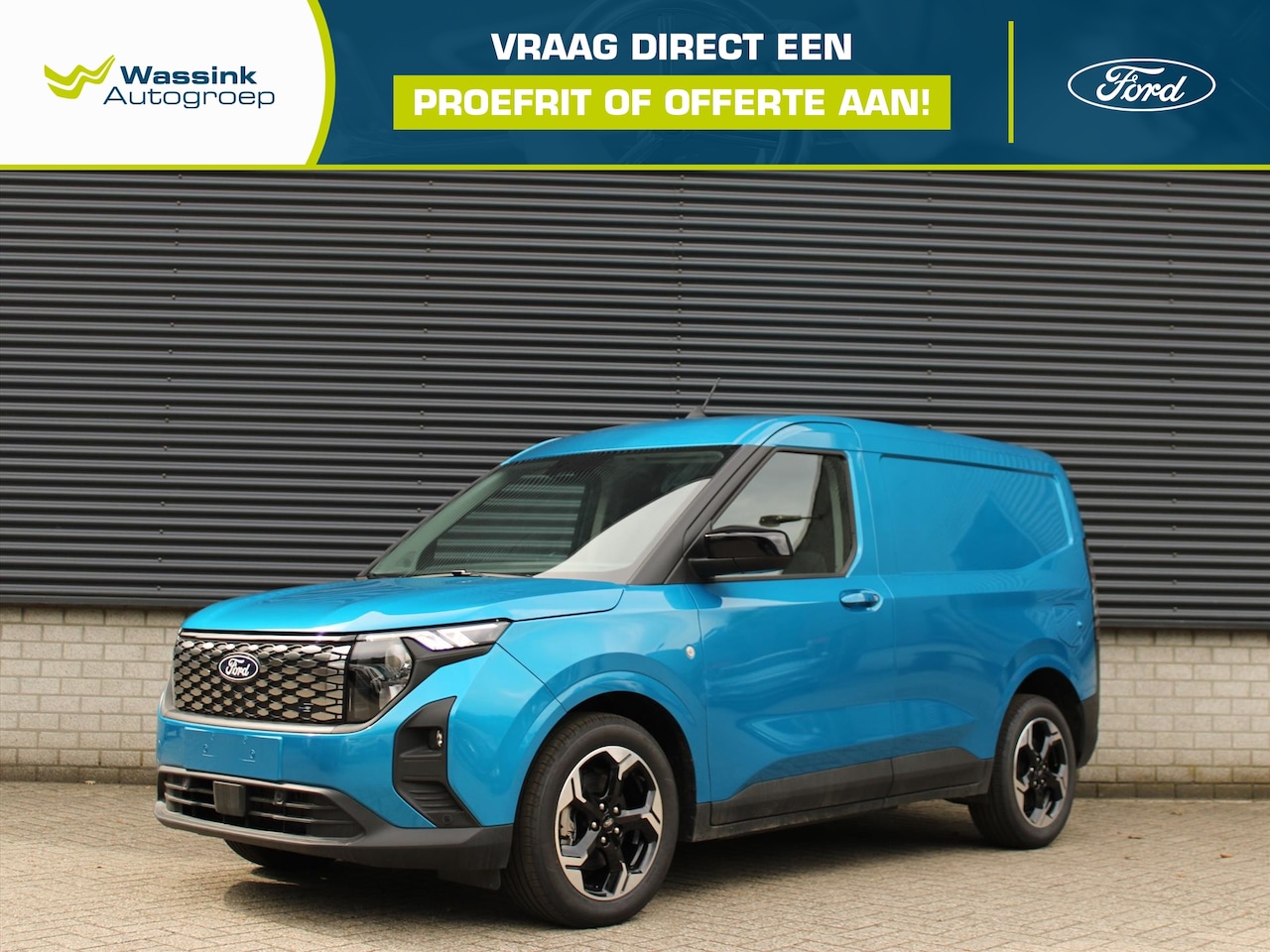 Ford Transit Courier - Limited 43,6 kWh 136pk I Navigatie I Driver Assistance Pakket I Trekhaak - AutoWereld.nl