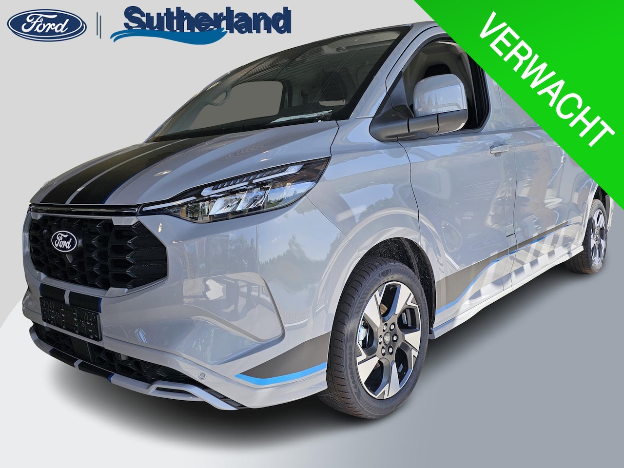 Ford Transit Custom - 320 2.5 PHEV L2H1 Sport 233pk | Inklapbare trekhaak | 19 inch lichtmetalen Sport velgen (m - AutoWereld.nl
