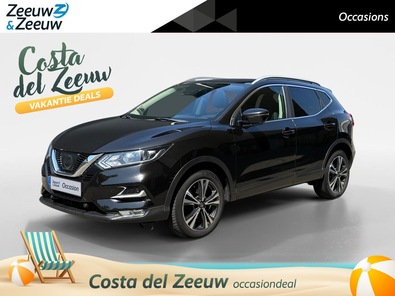Nissan Qashqai - 1.2 N-Connecta Automaat | Panoramadak | Metallic lak | Allseason banden | Bovag garantie | - AutoWereld.nl