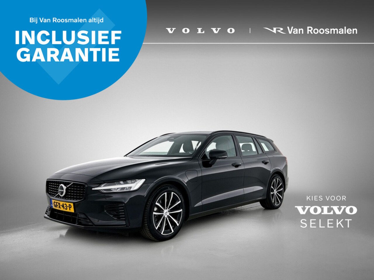 Volvo V60 - 2.0 T6 AWD Plus Dark | 360° Camera | Trekhaak | Panoramadak | - AutoWereld.nl