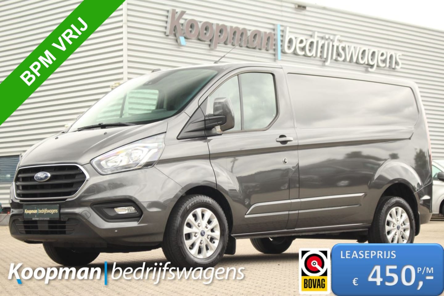 Ford Transit Custom - 280 2.0TDCI 130pk L1H1 Limited | Automaat | Trekhaak | Camera | Cruise | Carplay/Android | - AutoWereld.nl