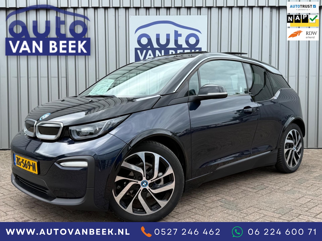 BMW i3 - 42 kWh|Pano|Snelladen|Incl. BTW|NAP - AutoWereld.nl