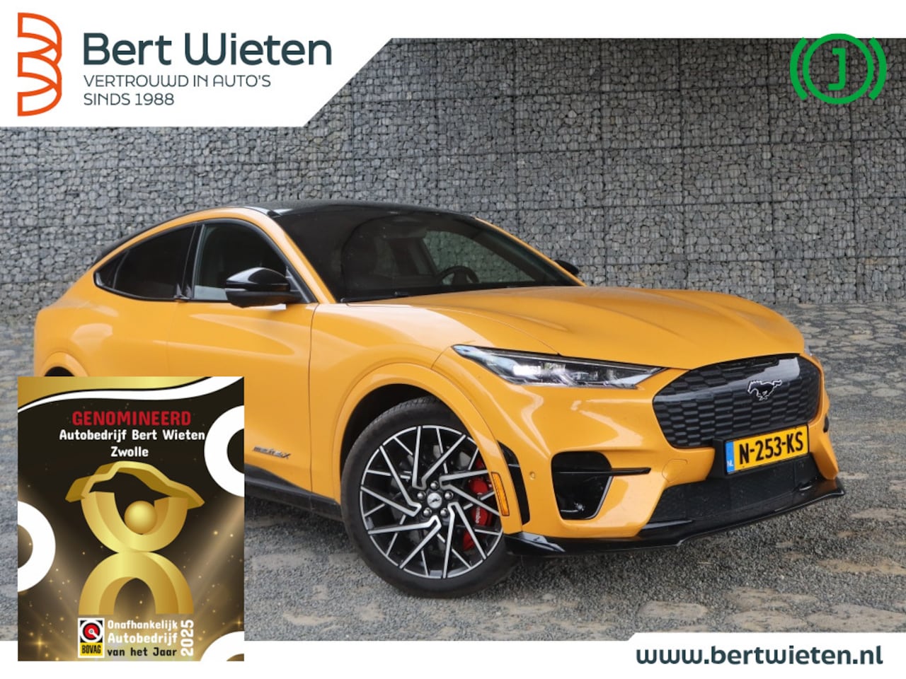 Ford Mustang Mach-E - GT Extended AWD 98 kWh | Geen import | B&O | Compleet - AutoWereld.nl