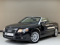 Audi A4 Cabriolet - 2.0 TFSI Advance, 200Pk, 2009, Origineel Nederlands, Volledig leder, Trekhaak, 4seizoenen