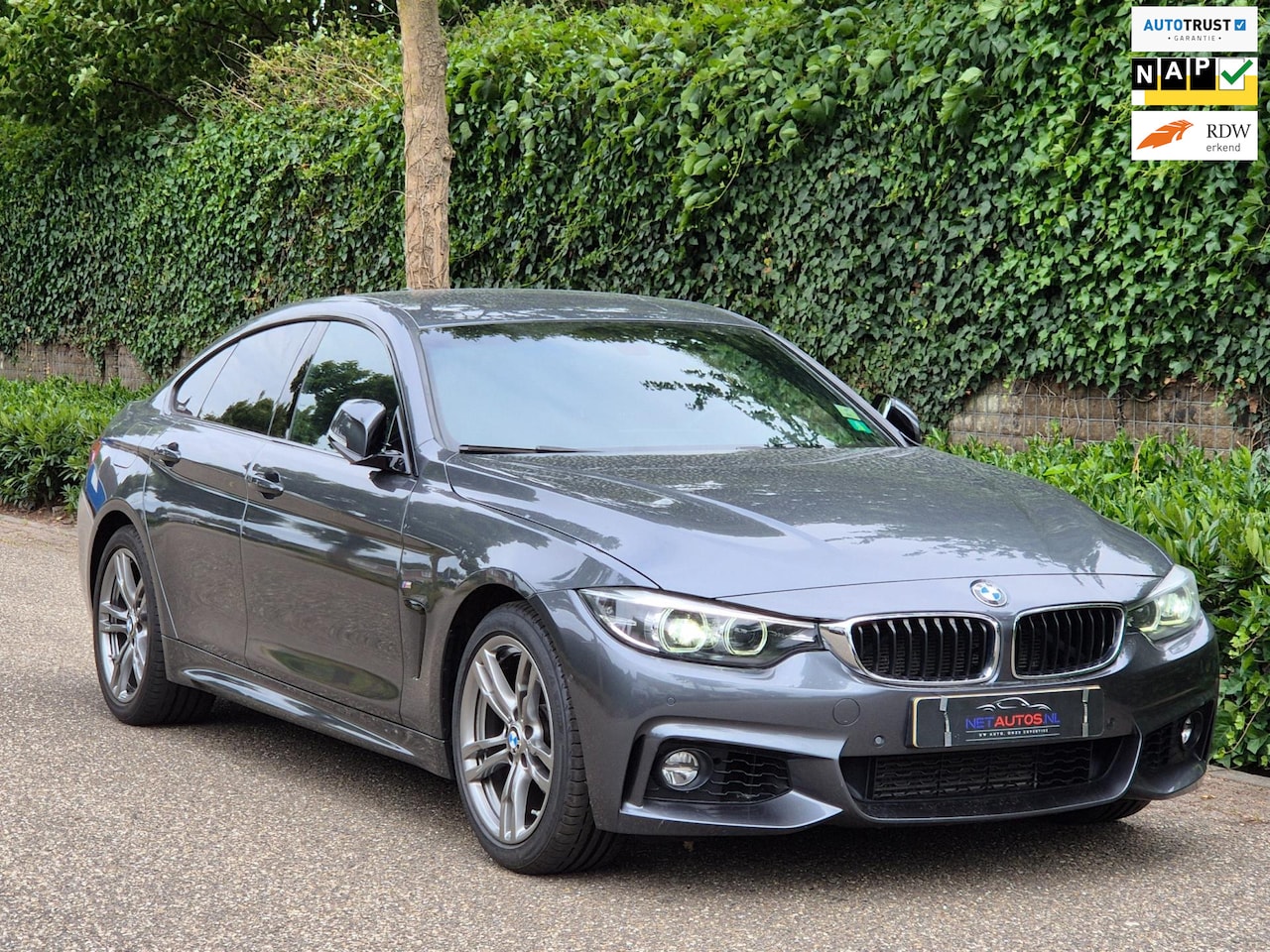 BMW 4-serie Gran Coupé - M Sport High Executive Apple CarPlay NAP LED Rijklaar NEW APK - AutoWereld.nl
