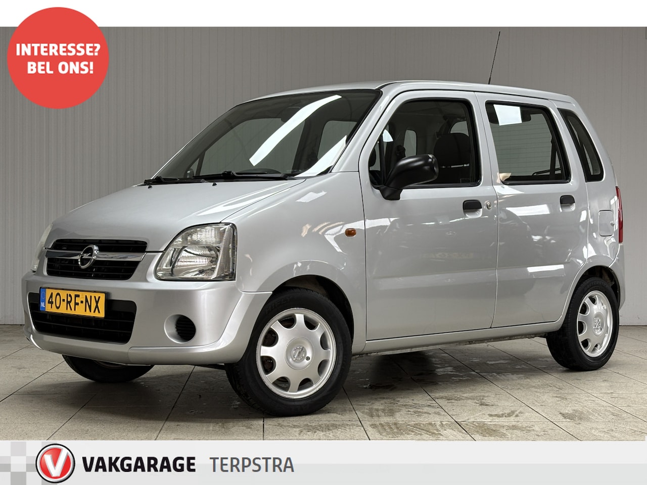 Opel Agila - 1.2-16V Flexx/ Trekhaak!/ 14''LMV/ Elek.Spiegels/ Stuurbekr/ Metallic Lak/ Airbags/ Deelba - AutoWereld.nl