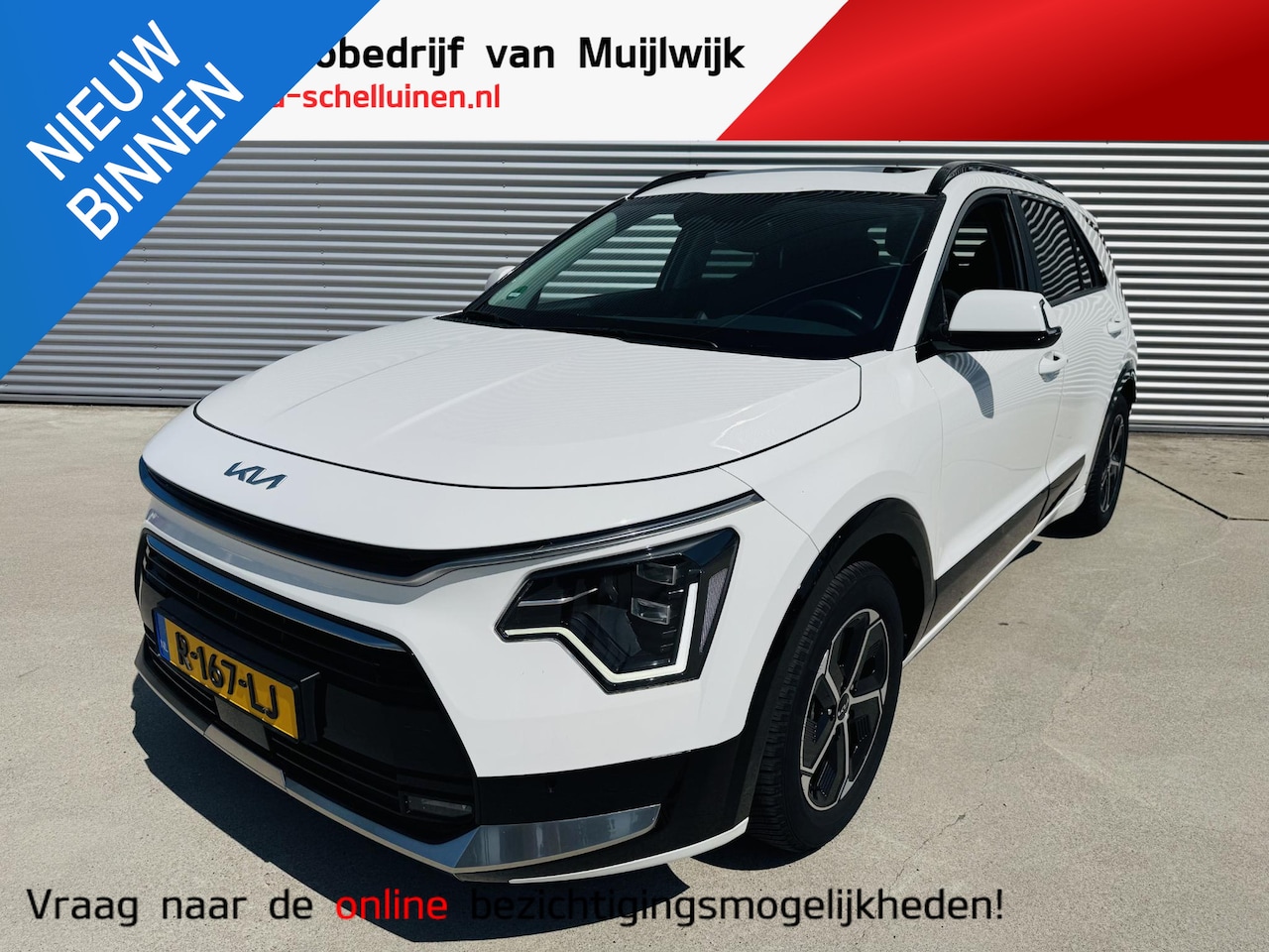 Kia Niro - 1.6 GDi Hybrid DynamicPlusLine Trekhaak | Sunroof | NW geleverd & Onderhouden ! - AutoWereld.nl