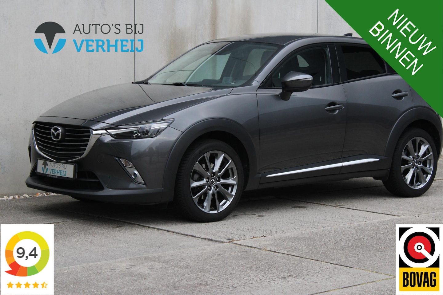 Mazda CX-3 - 2.0 SkyActiv-G 120 GT-M / CAMERA / LEDER / HUD / NAVI - AutoWereld.nl