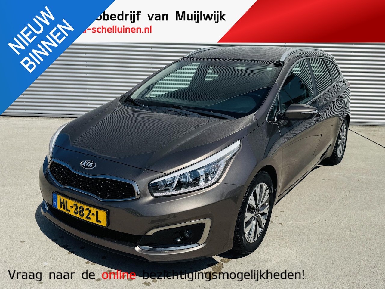 Kia Cee'd Sportswagon - 1.6 GDI DynamicLine Trekhaak | Clima | Navi | Cruise - AutoWereld.nl