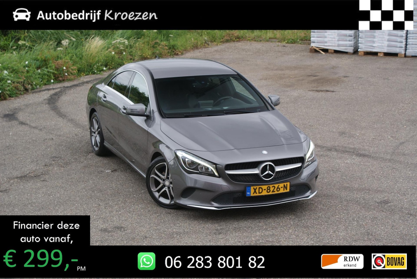 Mercedes-Benz CLA-Klasse - 180 Prestige | Navigatie | Cruise control | Apple carplay | Leder| - AutoWereld.nl