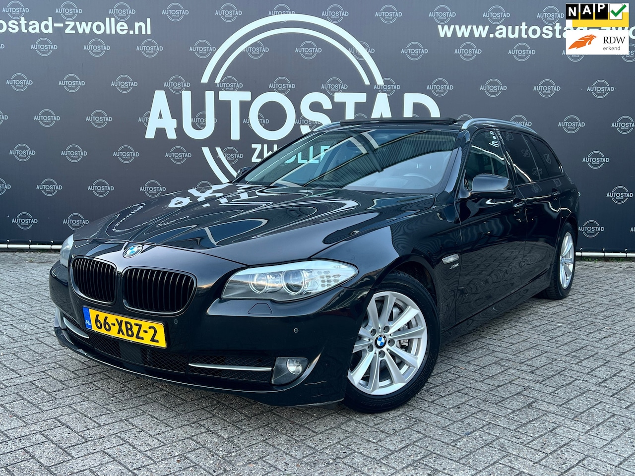 BMW 5-serie Touring - 530xd High Executive Automaat/NAP/Navi/Pano/ BOM VOL!!! - AutoWereld.nl