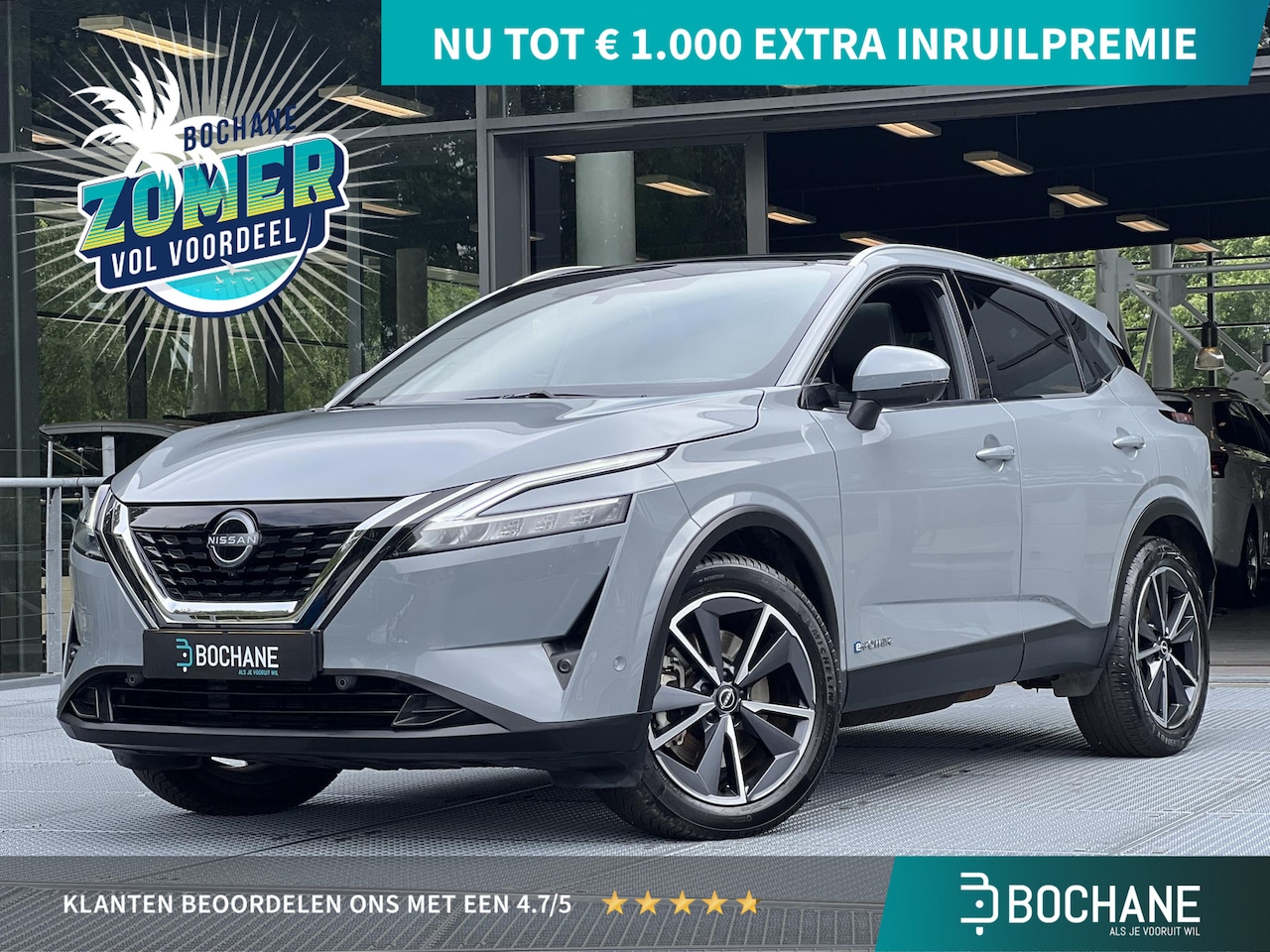 Nissan Qashqai - 1.5 e-Power Business Executive | Panoramadak | Head-up Display | Achteruitrijcamera | Navi - AutoWereld.nl