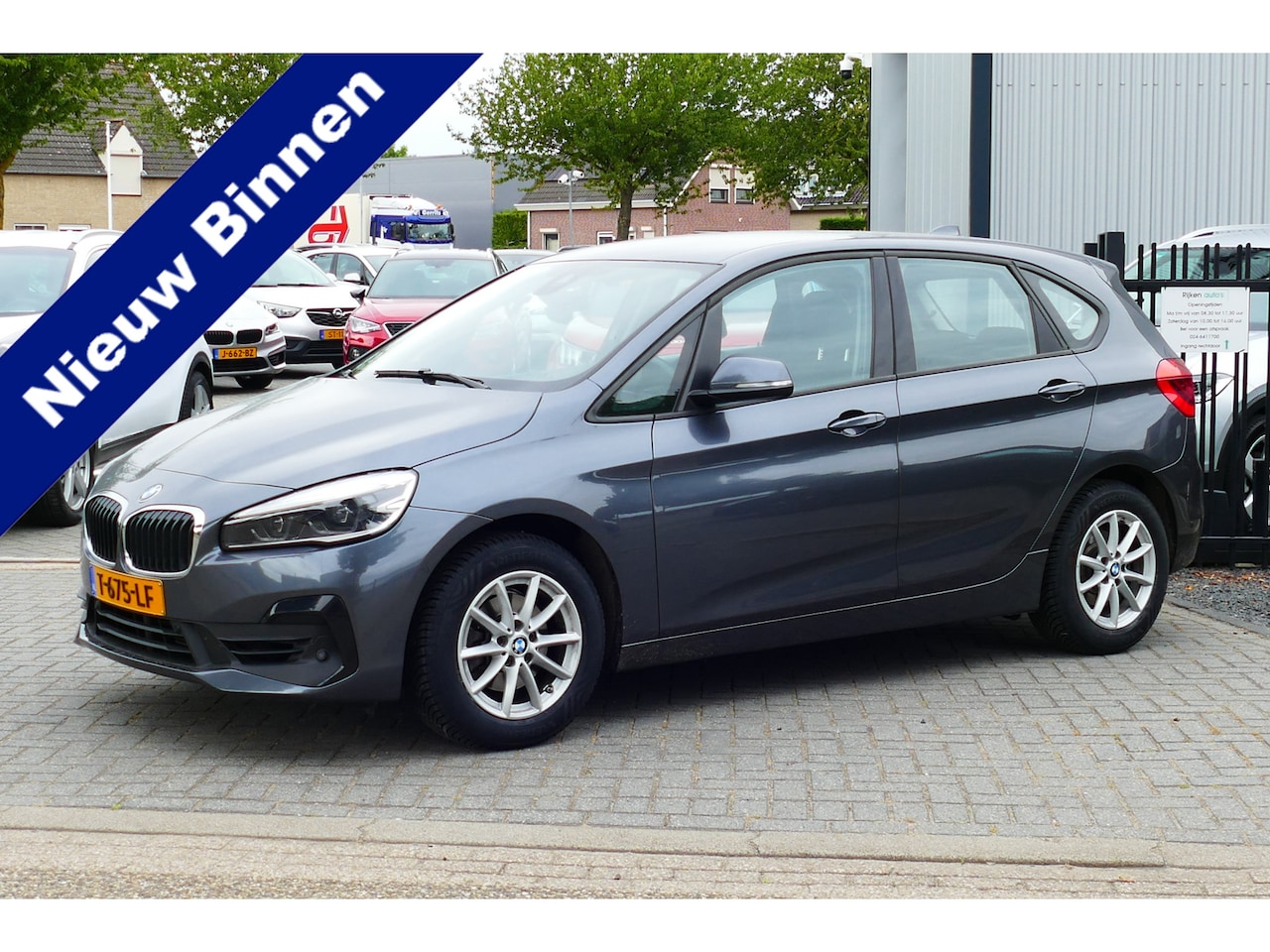 BMW 2-serie Active Tourer - 218i. Navi, Clima, Cruise, StoelVerw, Led, 16"LMV, Haak 1300kg - AutoWereld.nl