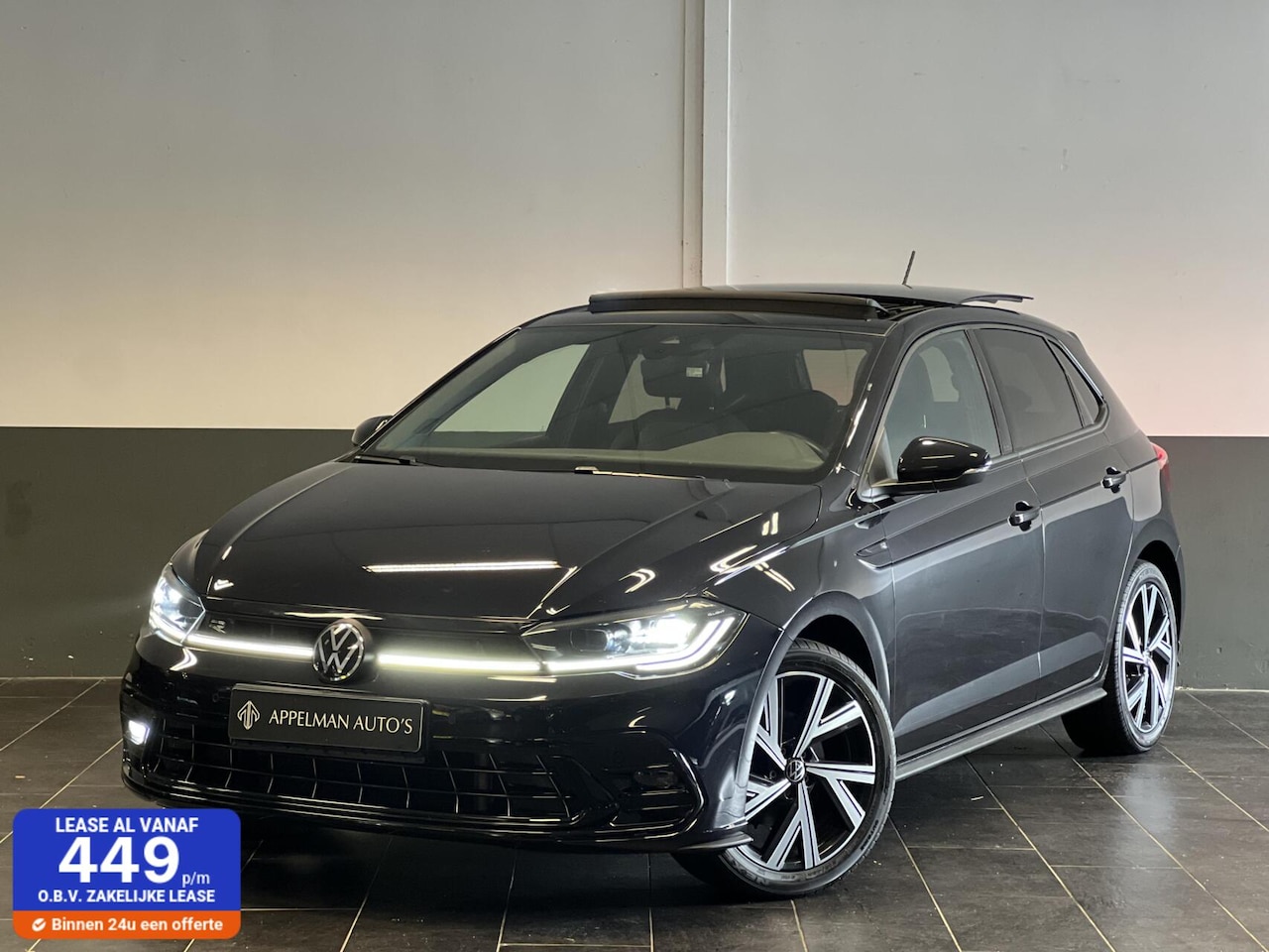 Volkswagen Polo - 1.0 TSI 3 X R-Line | IQ LIGHT | Camera | Pano | Virtual | Carplay | Keyless | - AutoWereld.nl
