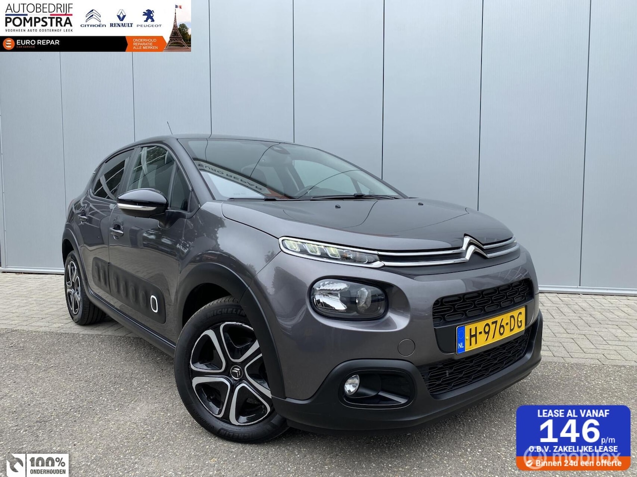 Citroën C3 - 1.2 PureTech S&S Feel Edition NAVI/PDC/CRUISE - AutoWereld.nl