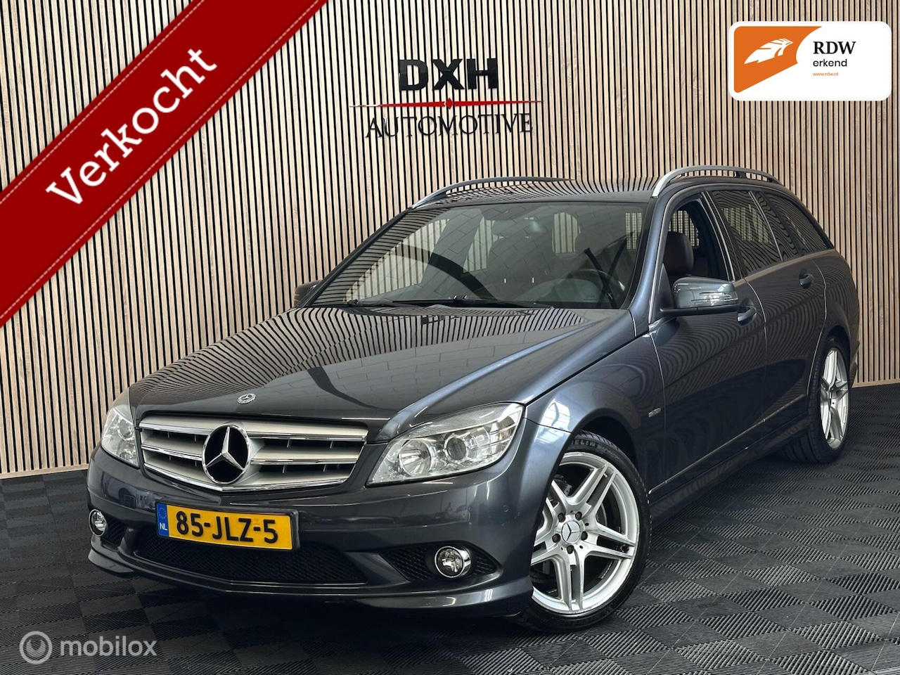 Mercedes-Benz C-klasse Estate - 180 K AUT AMG LEDER NAVI BT STOELVW - AutoWereld.nl