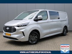 Ford Transit Custom - 320 2.0 TDCI L2H1 Limited BPM Vrij|Automaat|Navi|Trekhaak|Clima|Lm-Velgen|Dubbele cabine