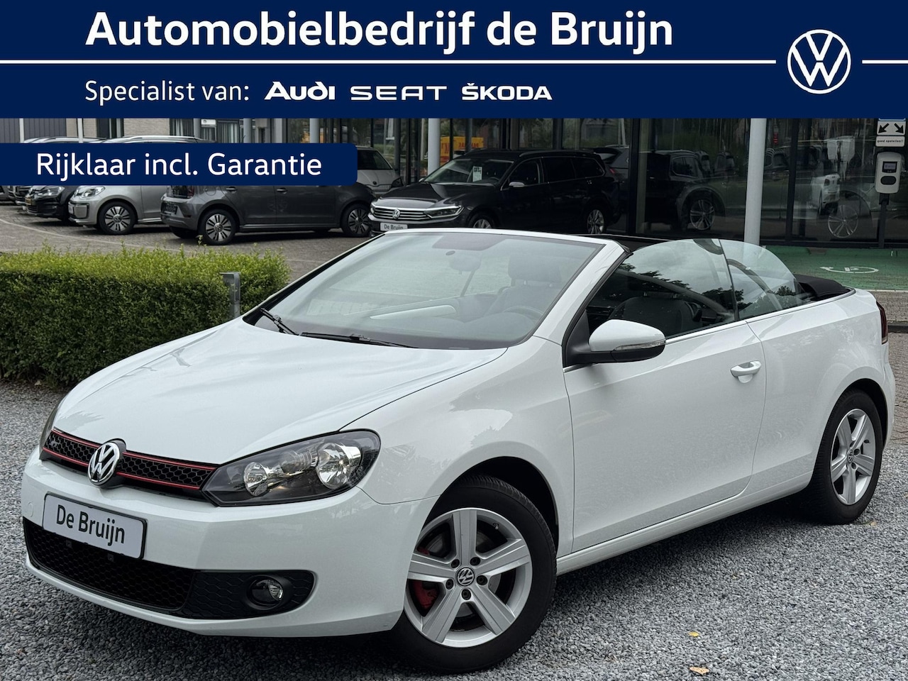 Volkswagen Golf Cabriolet - 1.2 TSI BlueMotion (Trekhaak,Airco,LM,Cruise) - AutoWereld.nl
