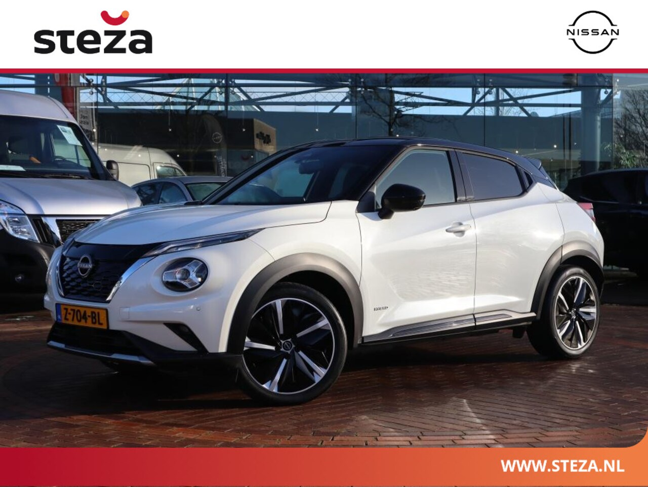 Nissan Juke - 1.6 Hybrid N-Design | Adapt. Cruise | 360 Camera | Navigatie | - AutoWereld.nl